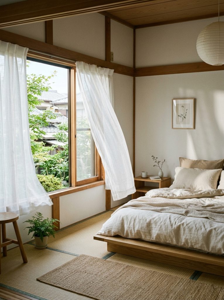 For more bedroom inspiration, explore our interior design styles for styles that bring calm and personality into every sleeping space. If you love the Japanese aesthetic but want something softer and more playful, our cute Japanese bedroom ideas shows how to blend kawaii charm with Japanese calm.