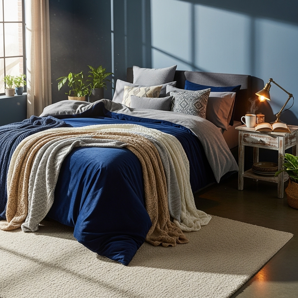 Cozy Winter Urban Bedroom Ideas