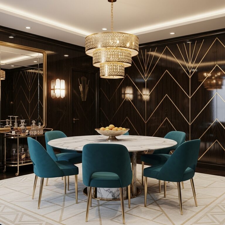 Art Deco Dining Room Ideas