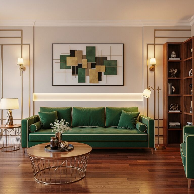 Art Deco Living Room Ideas