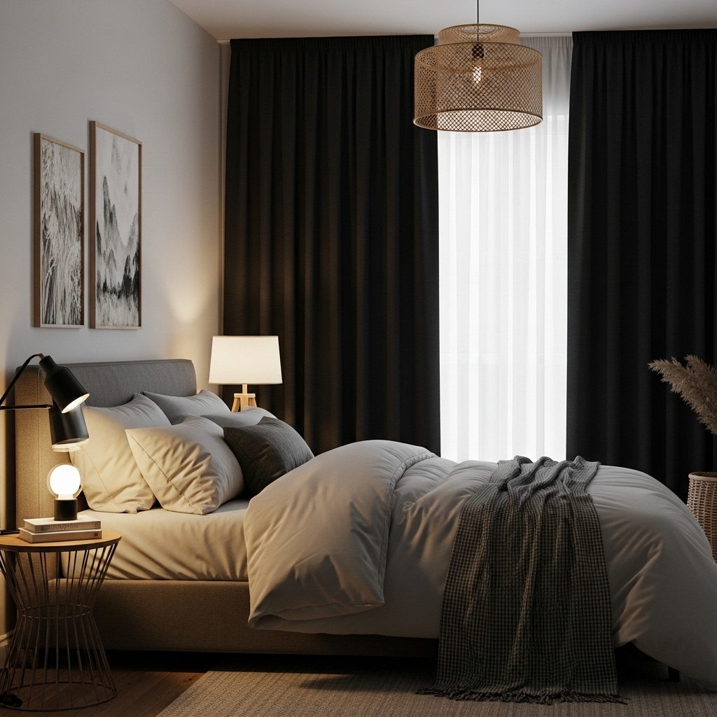 blackout curtains bedroom