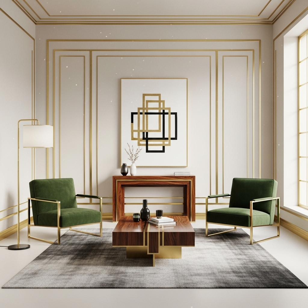 minimalist art deco design