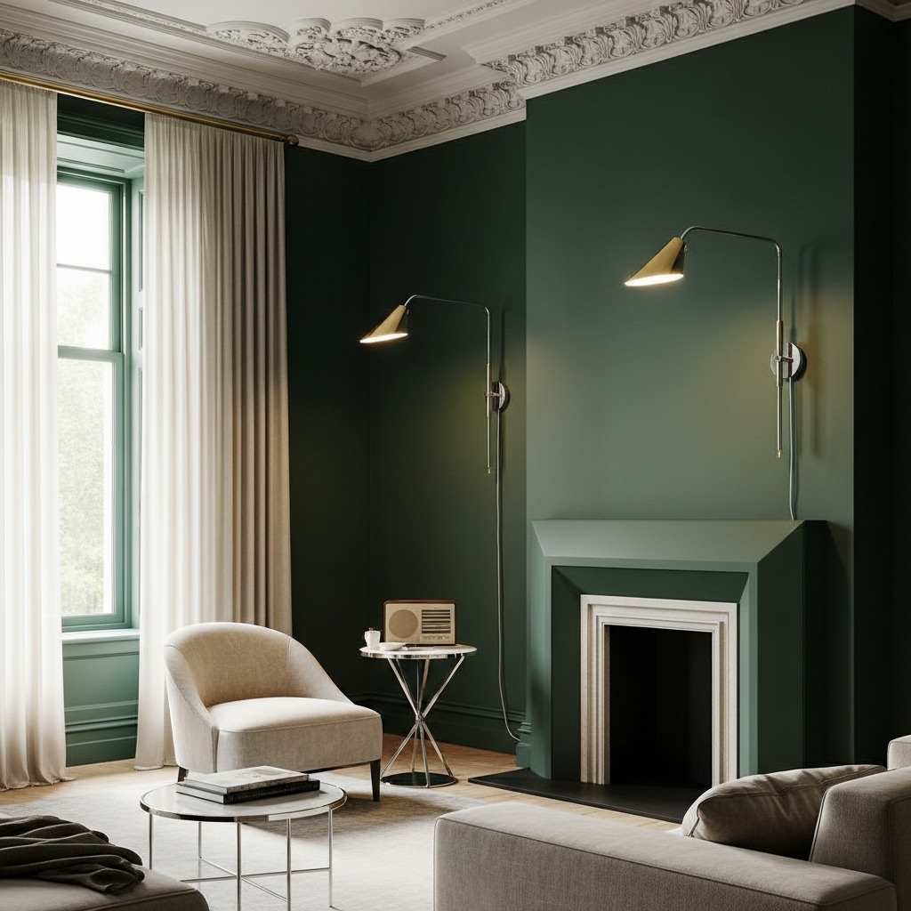 wall lamps 1930s art deco living room