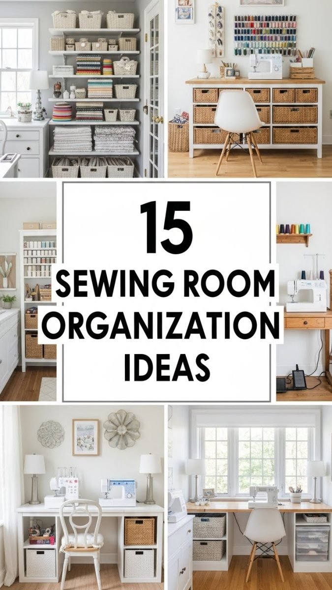 21 Sewing Room Design Ideas for Small Spaces & Studios