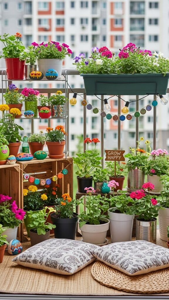Budget-friendly home garden idea for small homes