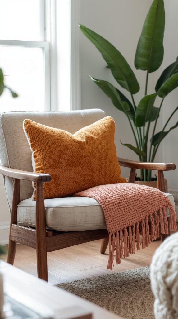 DIY chair makeover aesthetic idea