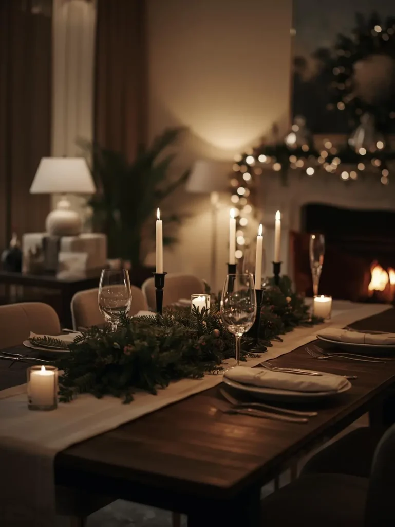 Christmas table and coffee table decor ideas