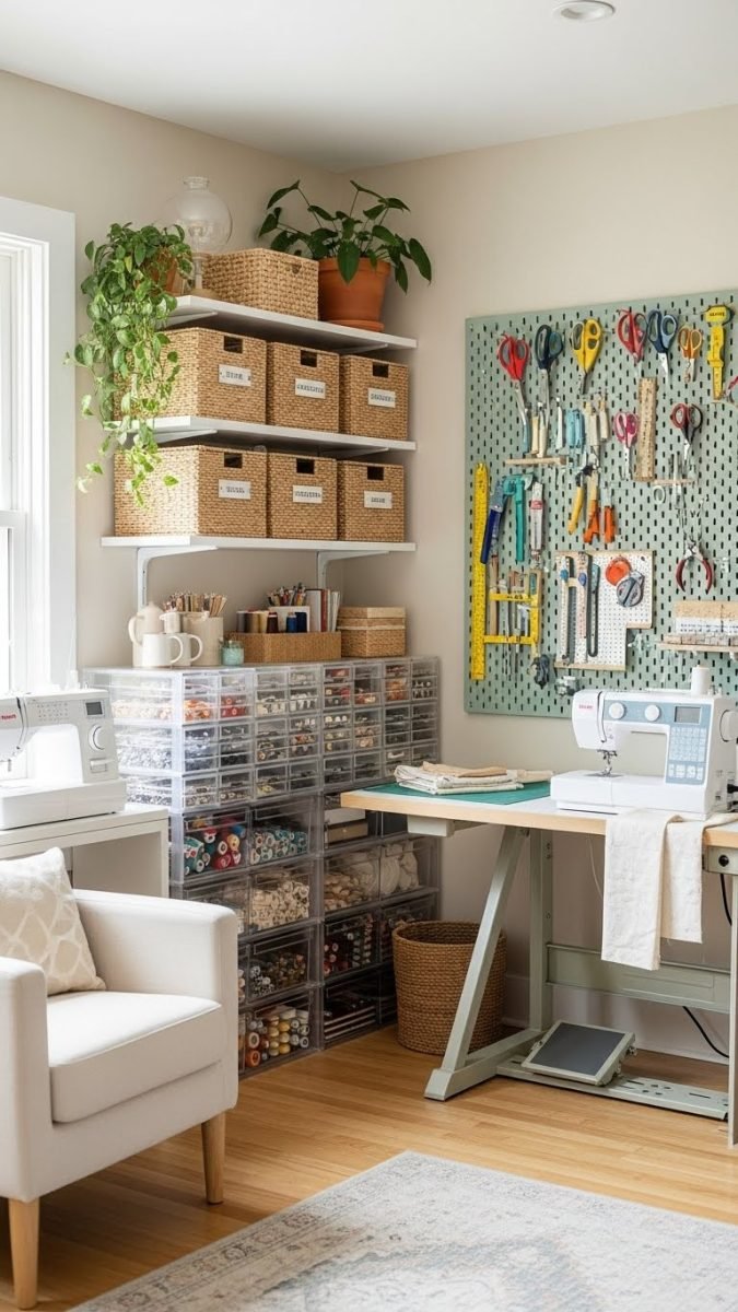 21 Sewing Room Design Ideas for Small Spaces