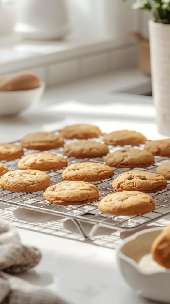 Cooling rack used for baked goods