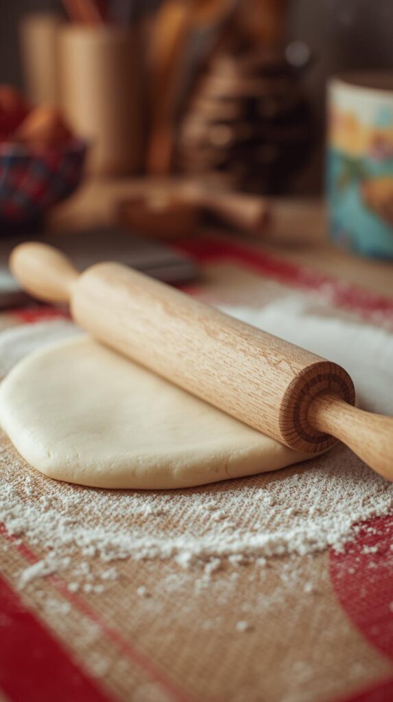 Rolling pin for dough and pastry baking