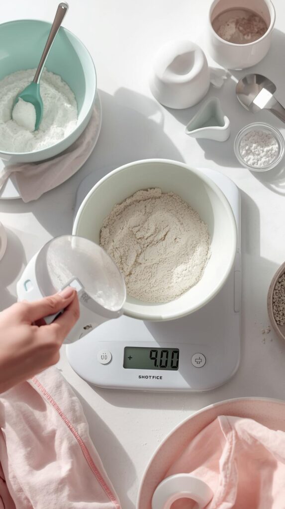 Baking scale for precise measurements