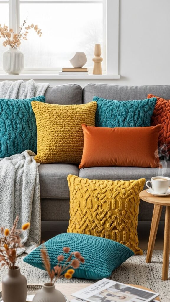 Throw pillow ideas for January home decor refresh