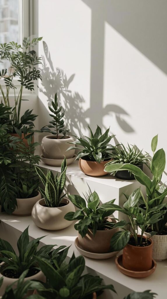 Minimalist home garden design idea for apartments
