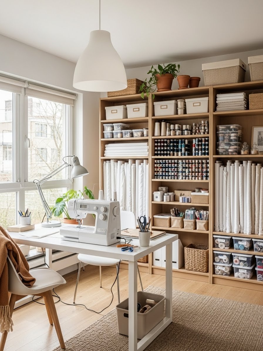 21 Sewing Room Design Ideas for Small Spaces