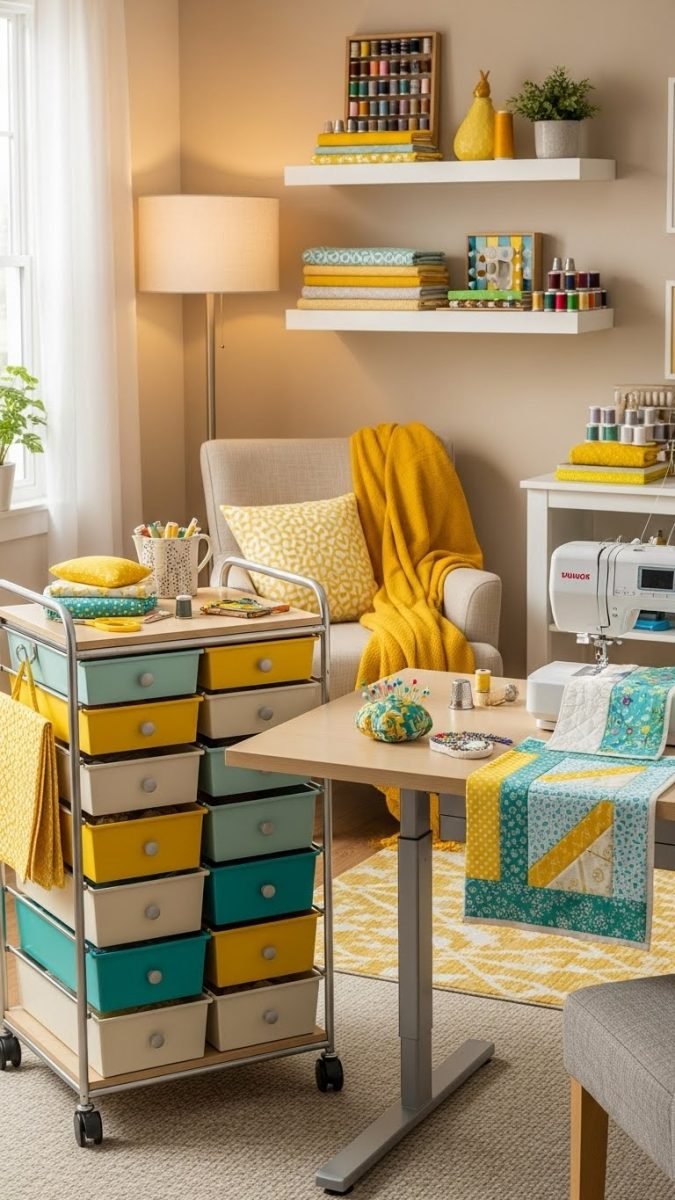 21 Sewing Room Design Ideas for Small Spaces