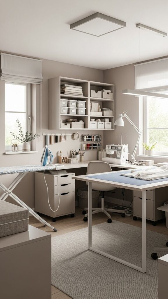 Sewing room layout design ideas for better workflow and productivity