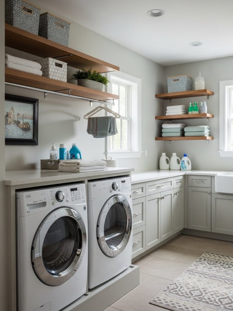 Stylish and functional laundry room ideas