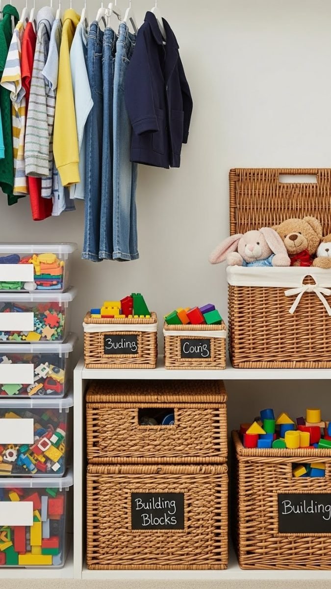 27 Kids Closet Organization Ideas for Small Spaces