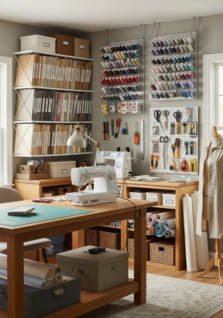  Pattern storage system keeping sewing patterns organized
