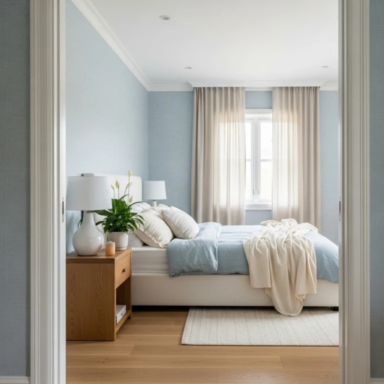 blue wall bedroom ideas