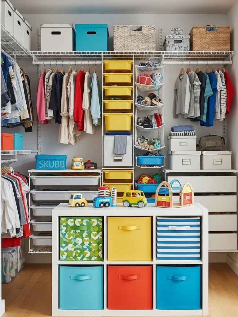 IKEA kids closet ideas