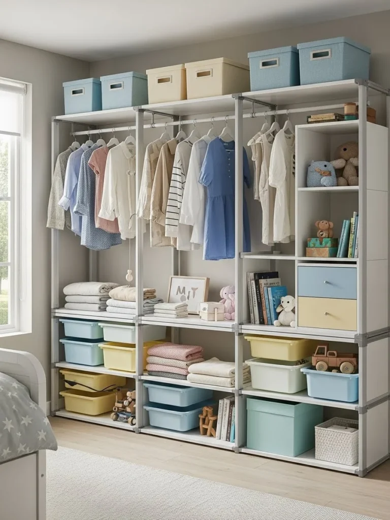 Modular Closet Systems for Kids Rooms