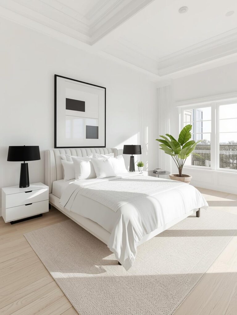 White Aesthetic Bedroom Ideas
