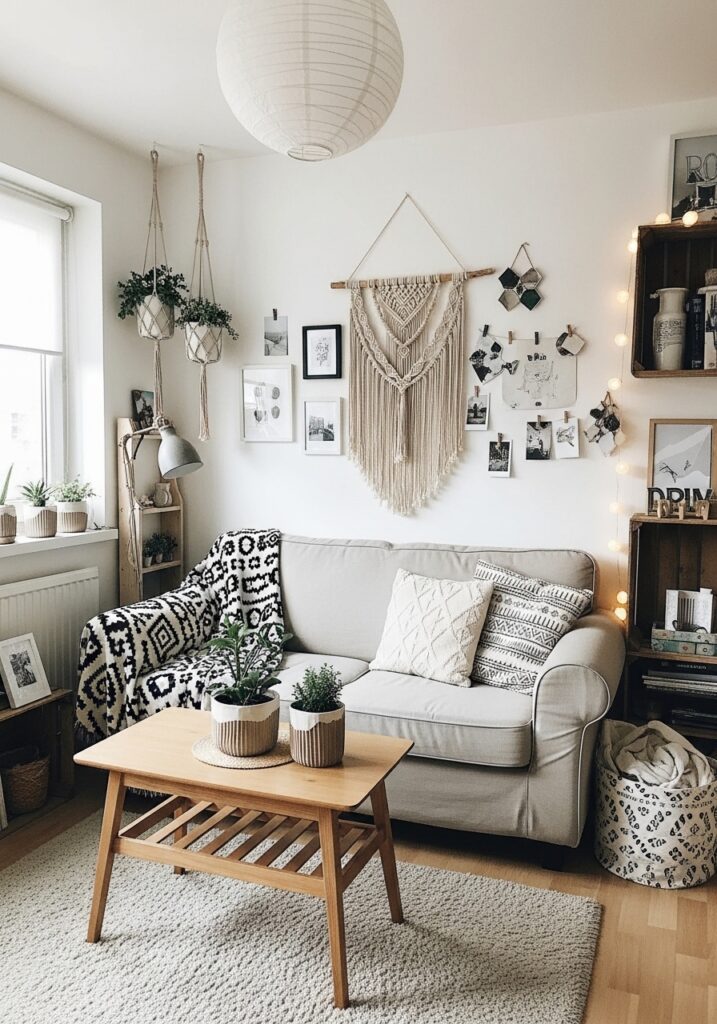 Affordable apartment decor styled on a budget