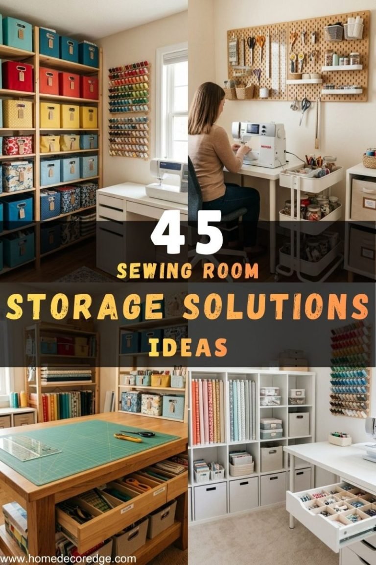 Sewing Room Storage Racks 45 Sewing Room Storage Solutions for Organized Spaces