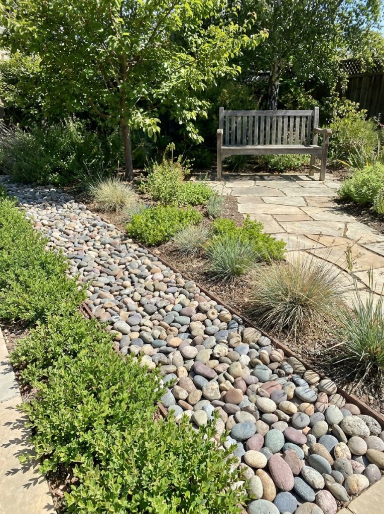  Simple River Rock Landscaping Ideas Easy Garden Design