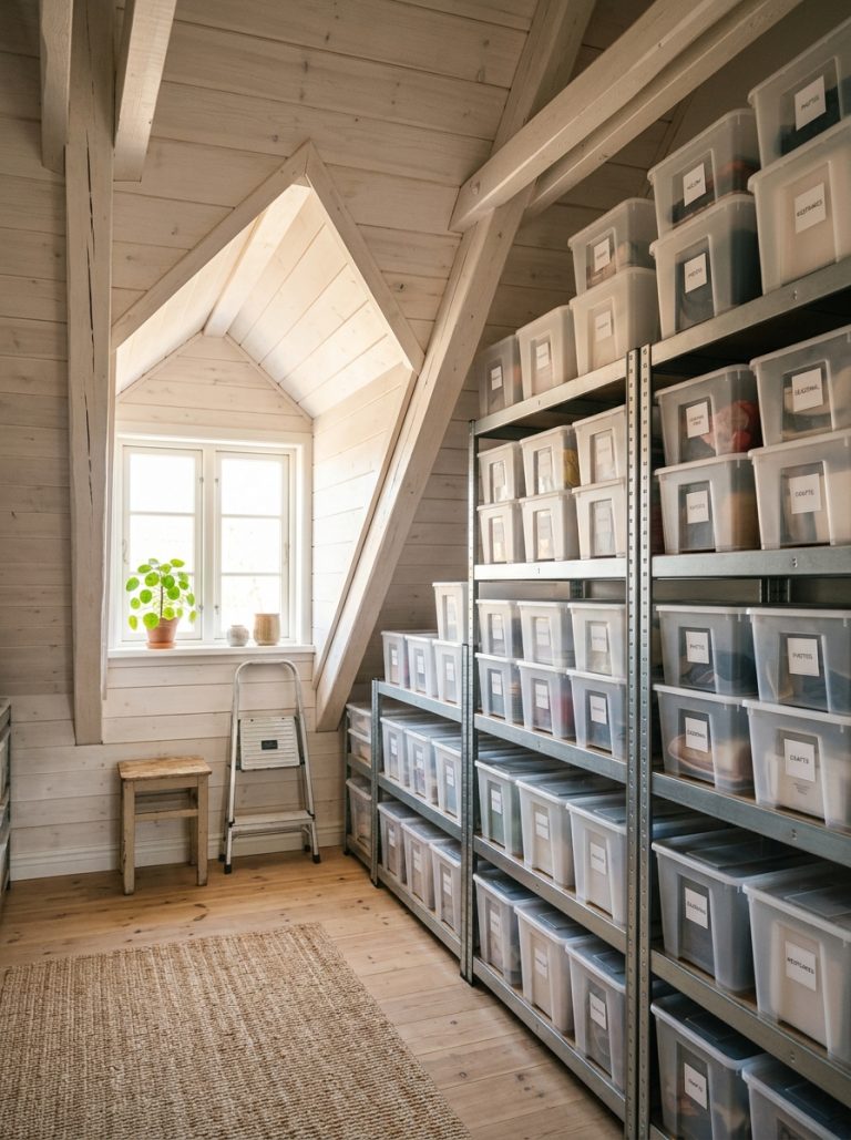 15 Attic Storage Ideas