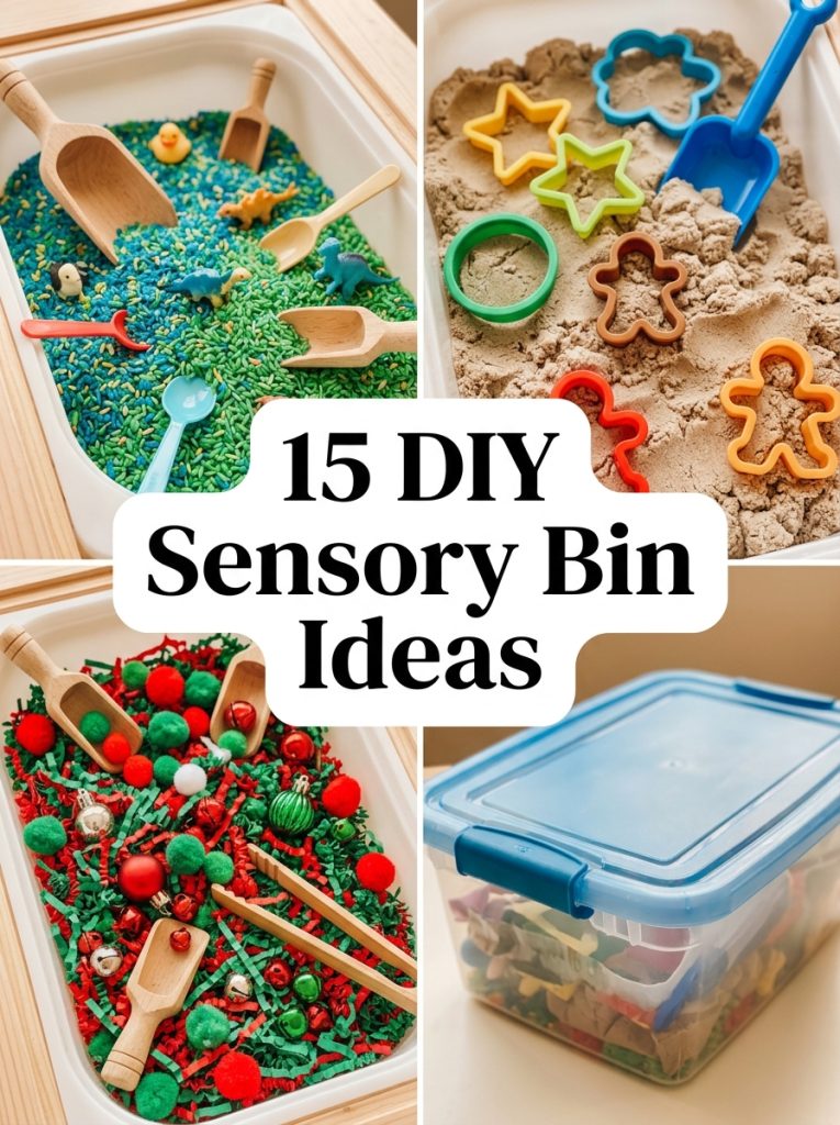 15 DIY Sensory Bin Ideas
