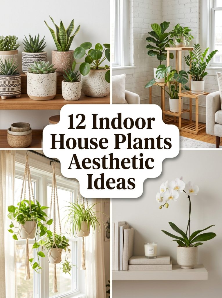 12 Indoor House Plants Aesthetic Ideas