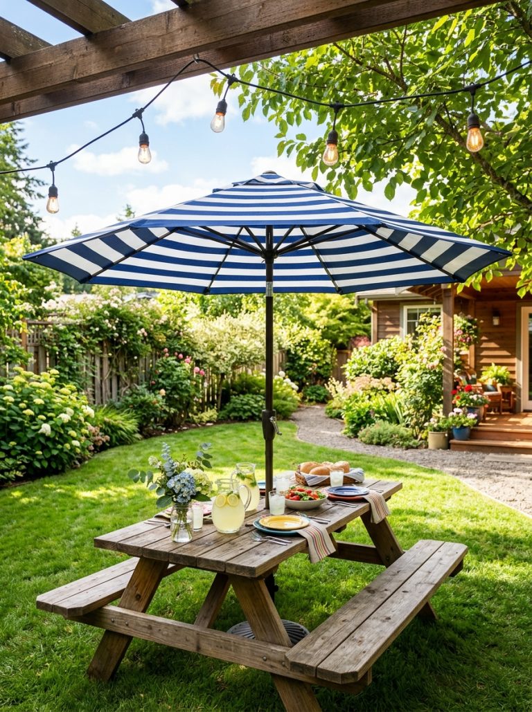 Backyard Picnic Table Ideas