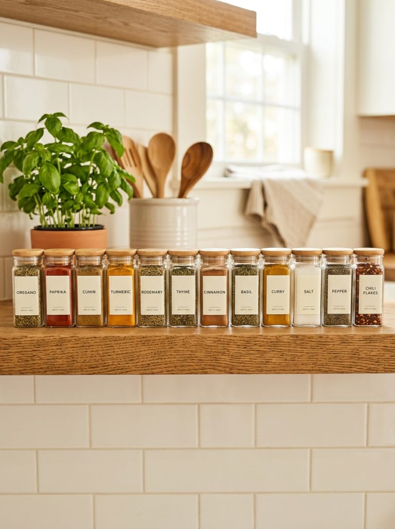 Spice Jar Storage Ideas