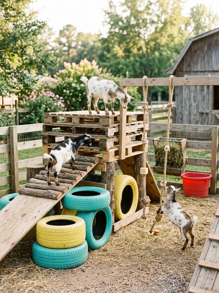 DIY Goat Toys Easy Ideas