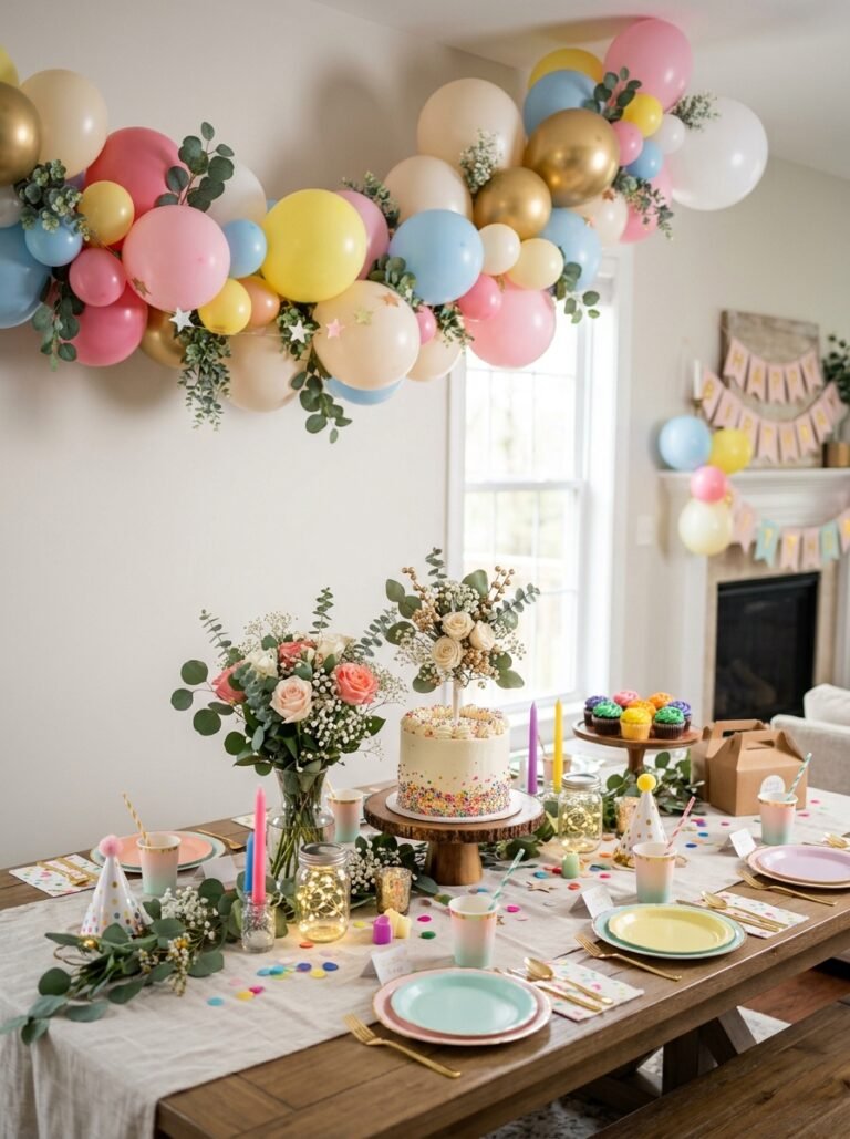 34th Birthday Party Decor Ideas