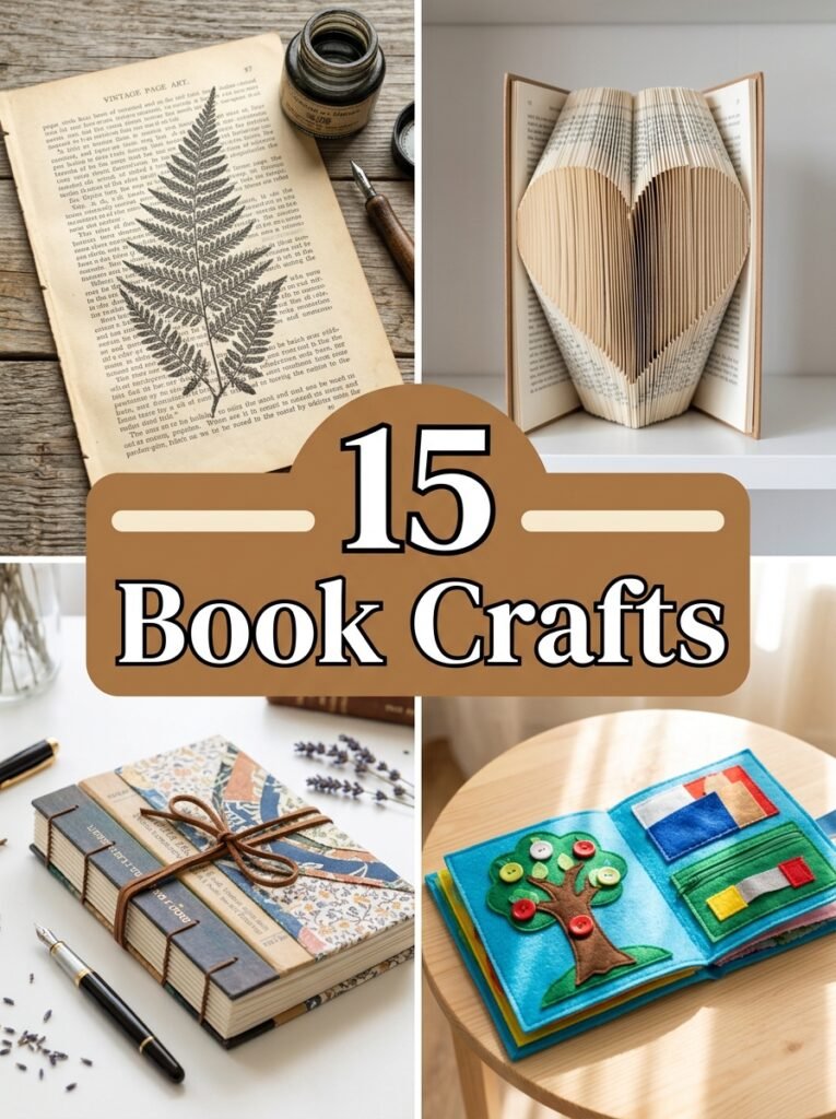 15 Book Crafts
