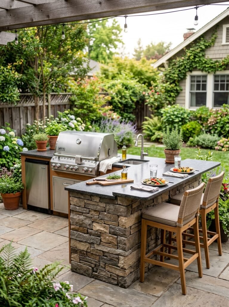 Small Outdoor Kitchen Ideas