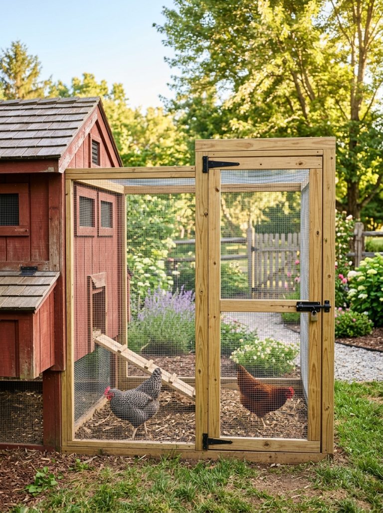 DIY Chicken Run Cheap Ideas