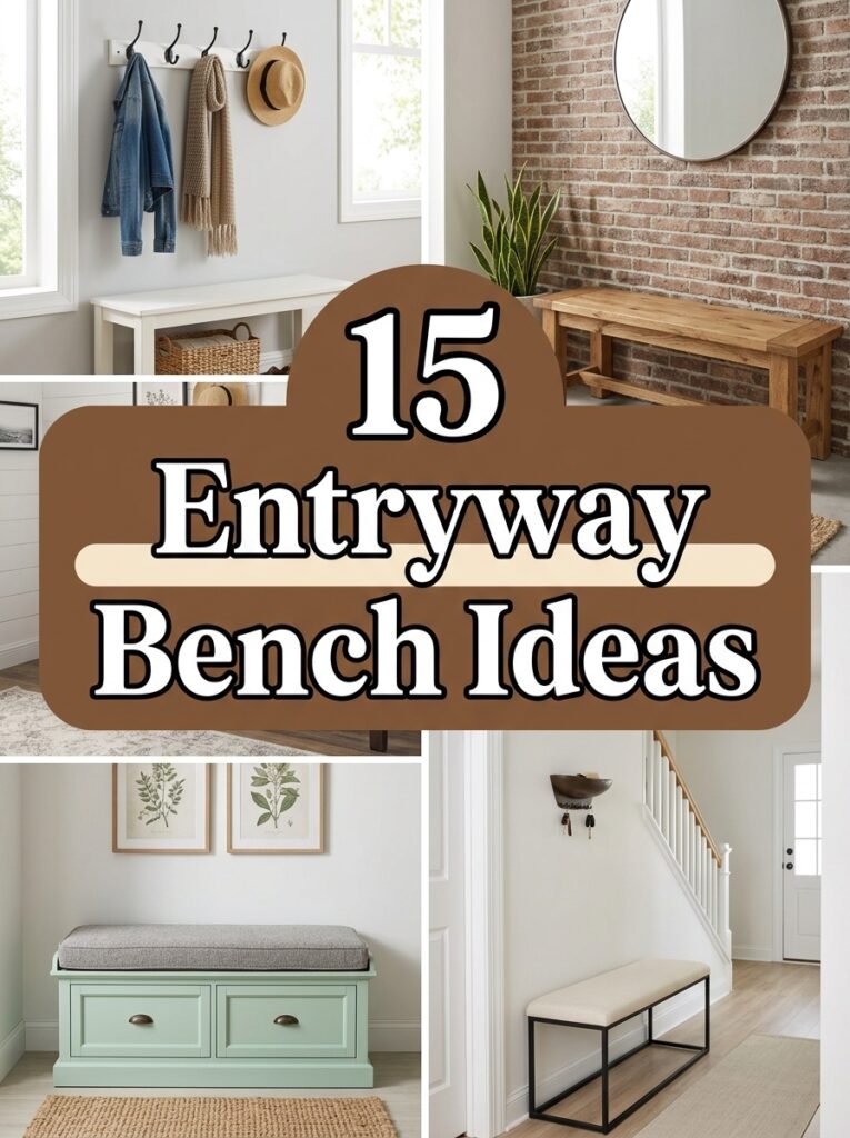 15 Entryway Bench Ideas