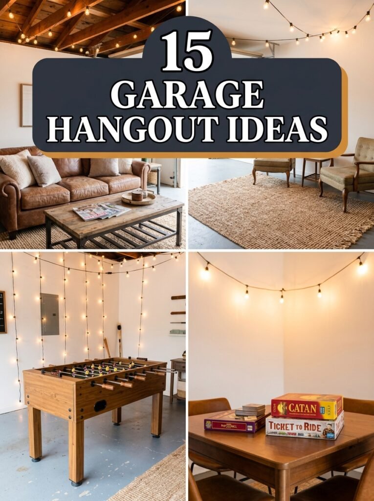 15 Garage Hangout Ideas