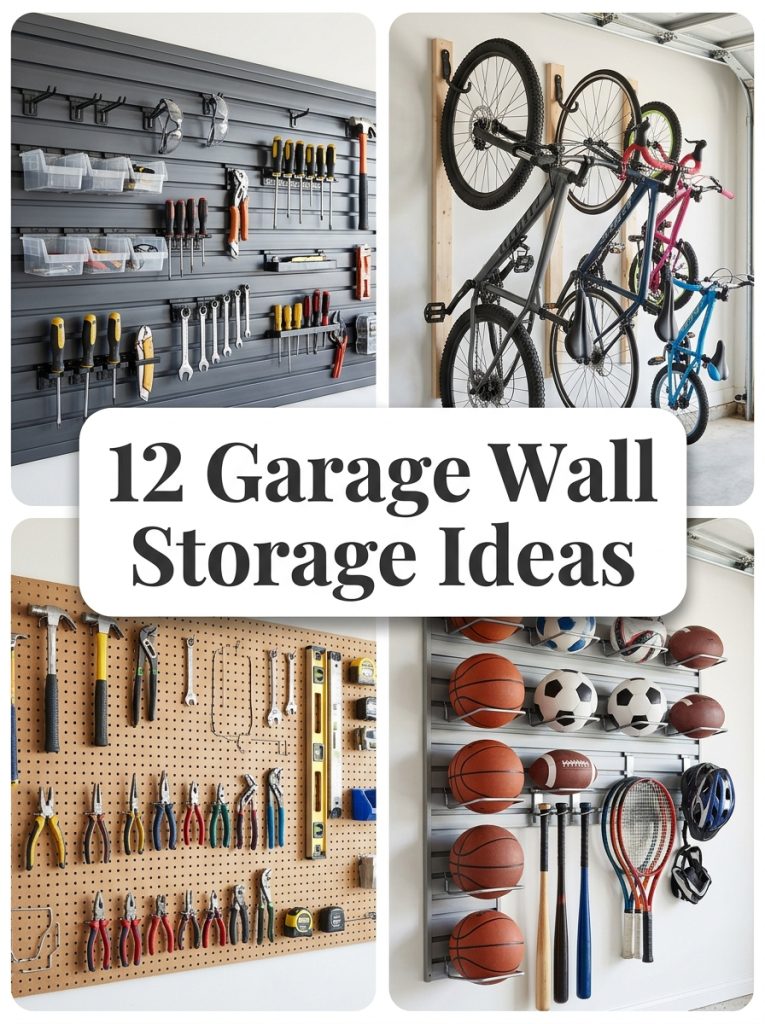12 Garage Wall Storage Ideas