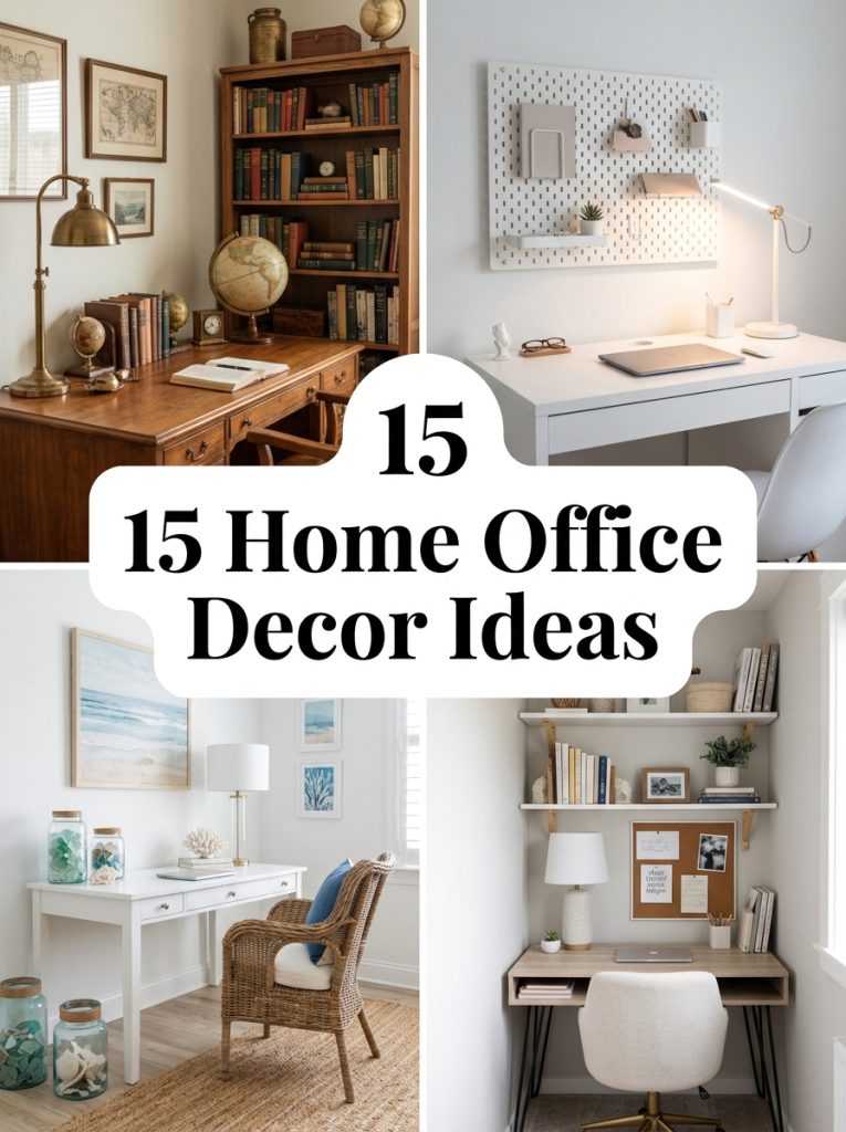 15 Home Office Decor Ideas