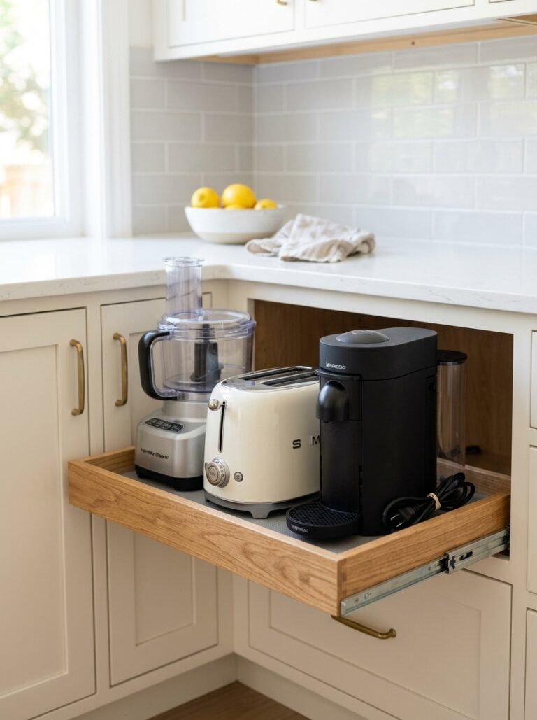 Kitchen Appliance Storage Ideas