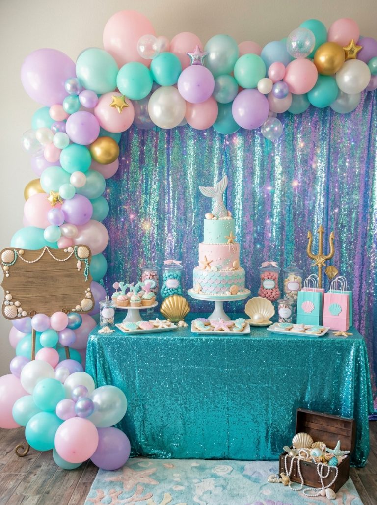 Mermaid Birthday Party Ideas