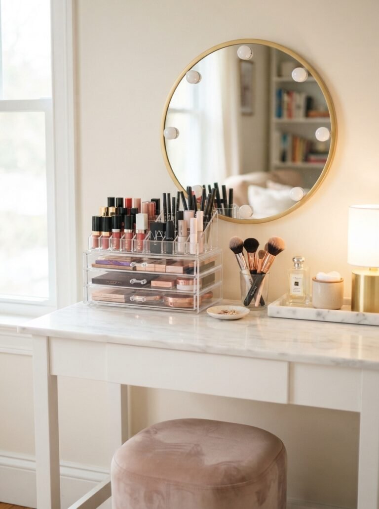 Vanity Organization Ideas