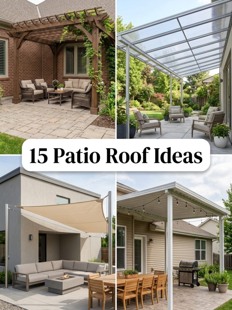15 Patio Roof Ideas