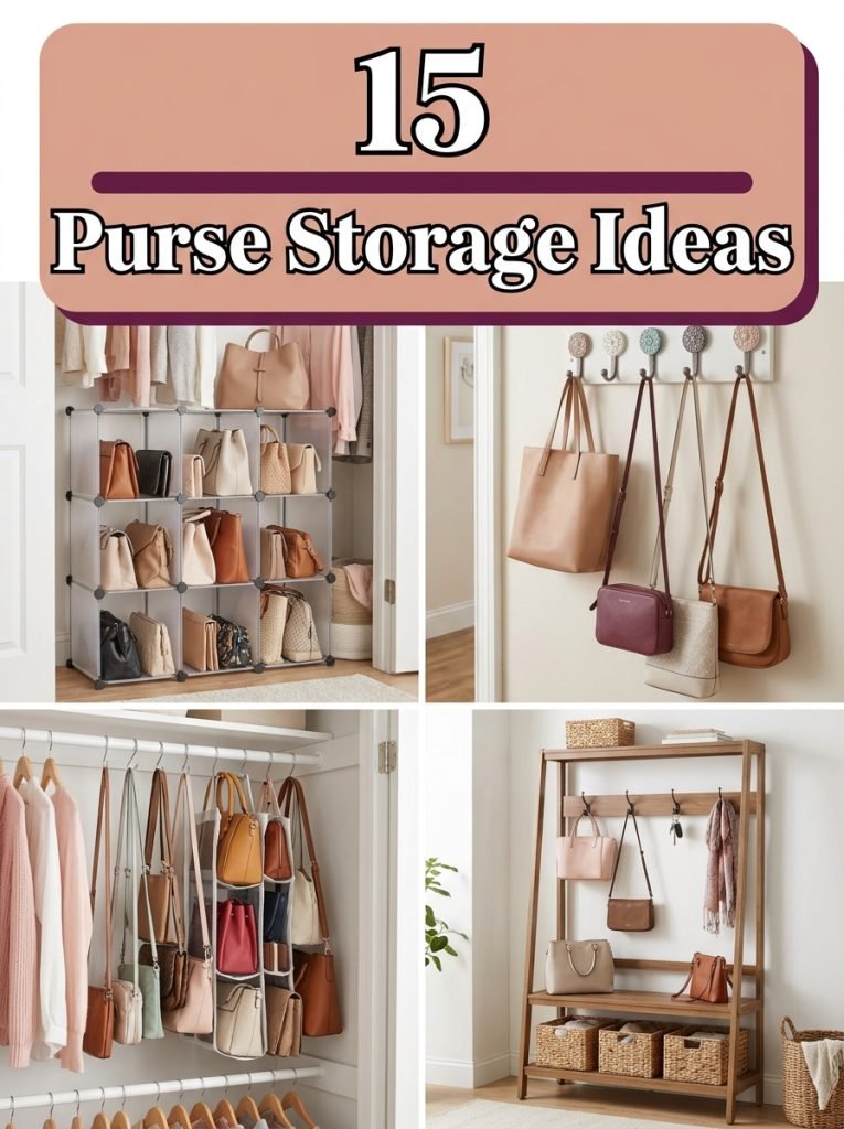 15 Purse Storage Ideas