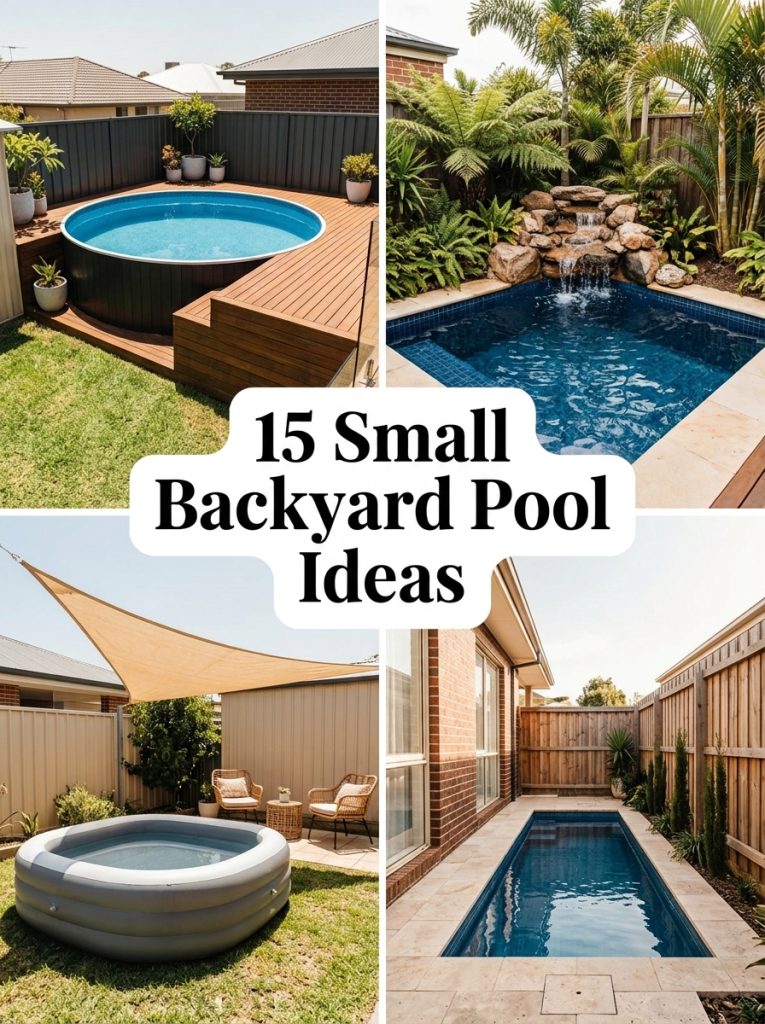 15 Small Backyard Pool Ideas